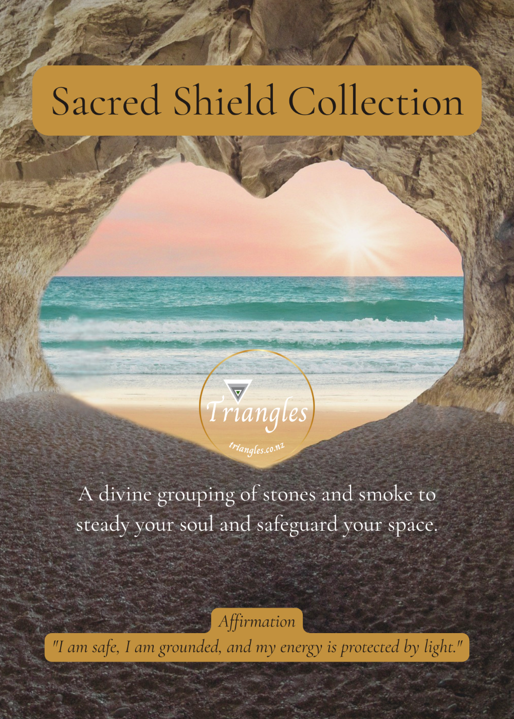 Sacred Shield Collection - Energetic Grounding & Protection Kit