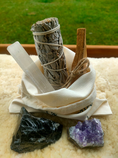 Sacred Shield Collection - Energetic Grounding & Protection Kit