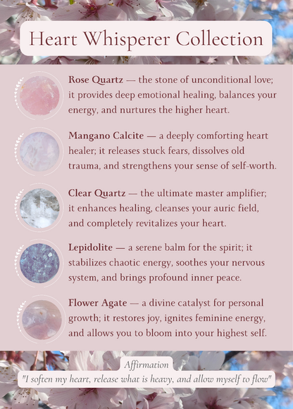 Heart Whisperer Collection - Emotional Healing & Self-Love Kit